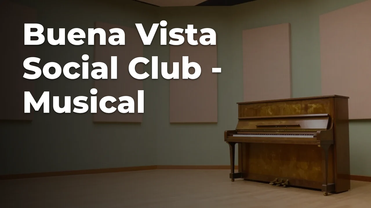 Concept artwork for Buena Vista Social Club - Musical; not official event artwork or a performer photograph
