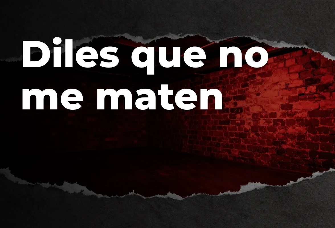 Concept artwork for Diles que no me maten; not official event artwork or a performer photograph