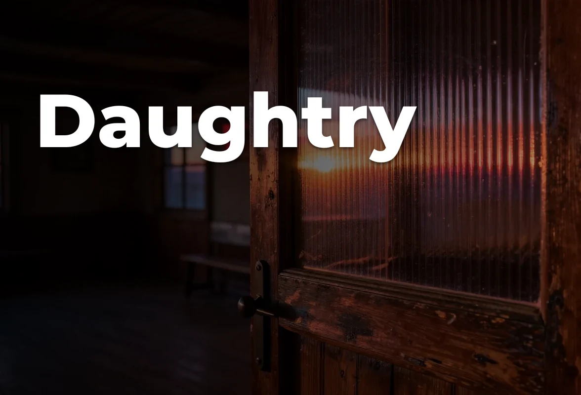 Concept artwork for Daughtry; not official event artwork or a performer photograph