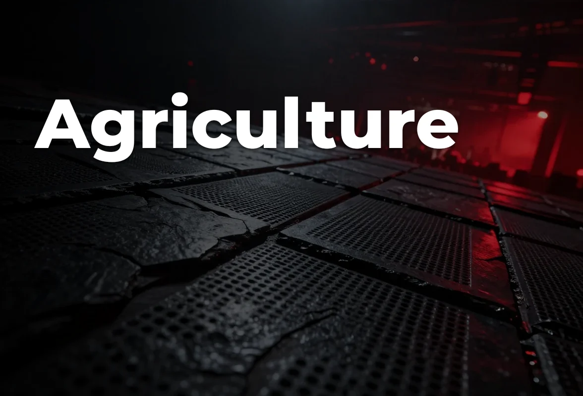 Concept artwork for Agriculture; not official event artwork or a performer photograph
