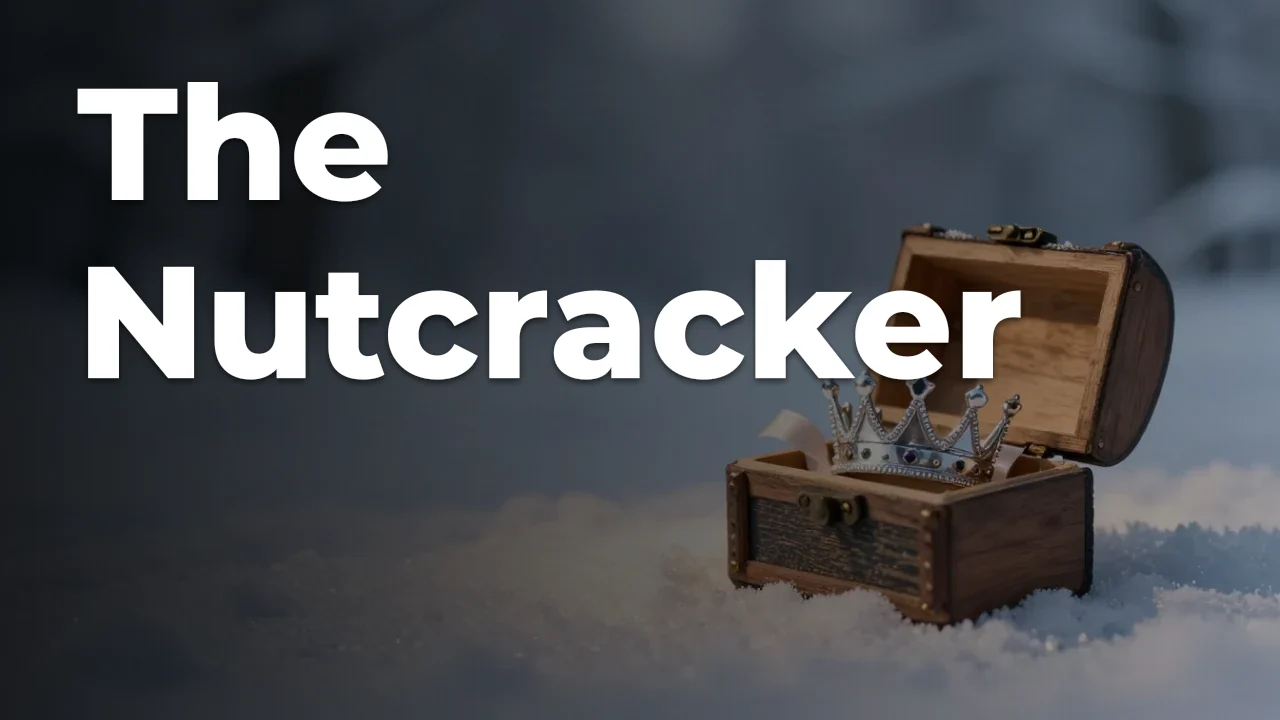 Concept artwork for The Nutcracker; not official event artwork or a performer photograph