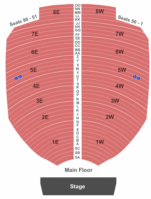 TicketNetwork seating chart for Brandi Carlile at Des Moines Civic Center