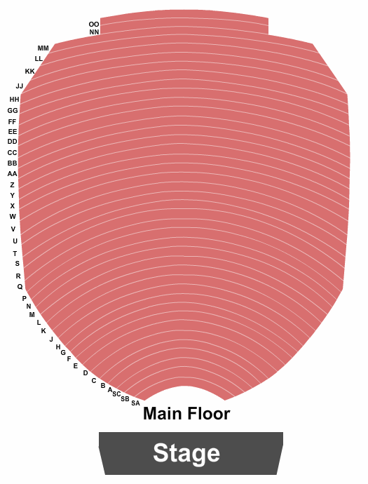 TicketNetwork seating chart for The Nutcracker at Des Moines Civic Center